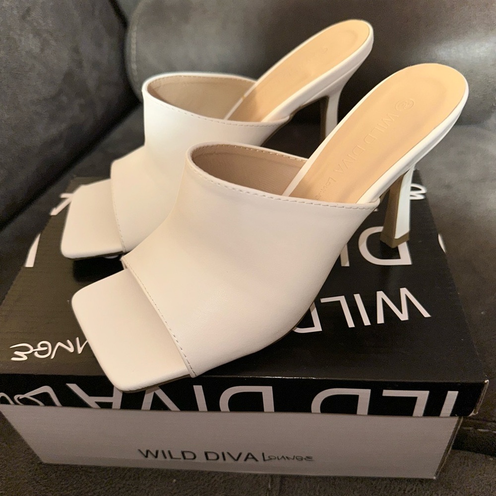 White heels